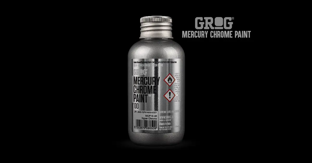 Grog Mercury Chrome Paint Now Available At Illadel.Ink | Hot Razzberry Grog Mercury Chrome Paint Now Available At Illadel.Ink