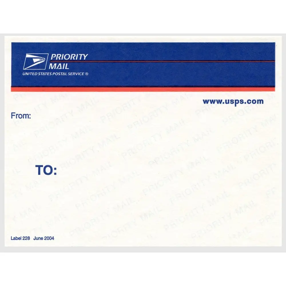 The Evolution Of The USPS Priority Mail Label