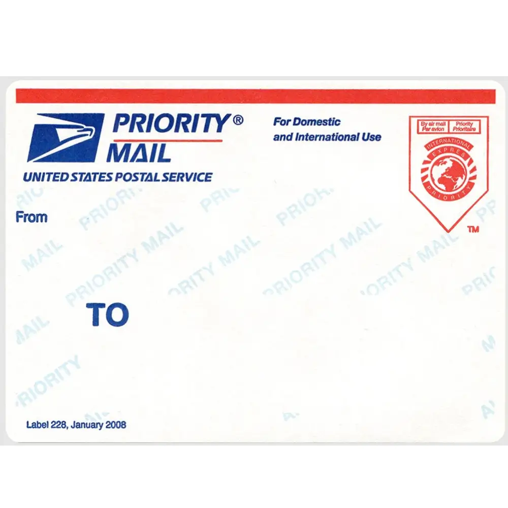 The Evolution Of The USPS Priority Mail Label