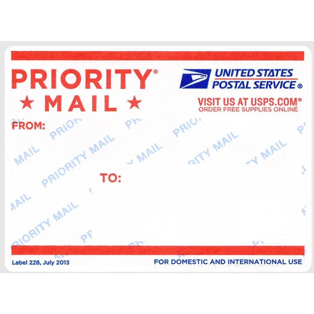 The Evolution Of The USPS Priority Mail Label
