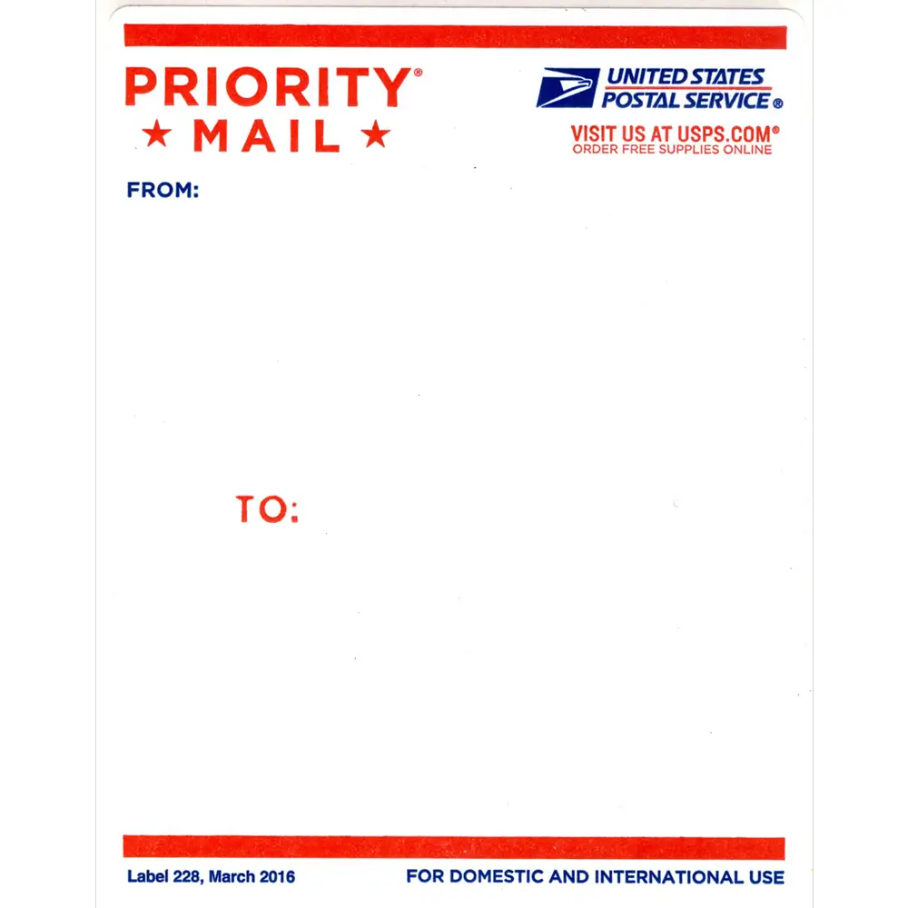 The Evolution Of The USPS Priority Mail Label
