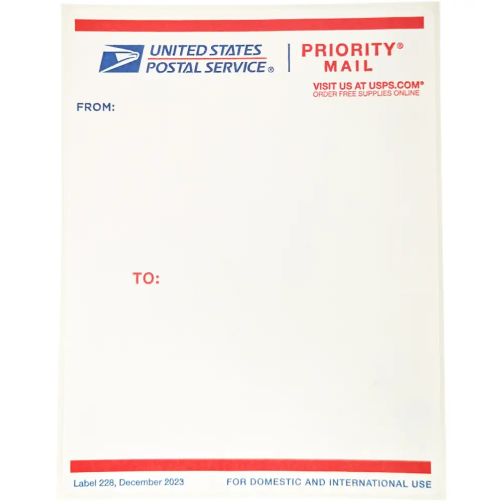 The Evolution Of The USPS Priority Mail Label