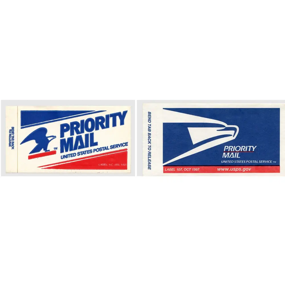 The Evolution Of The USPS Priority Mail Label