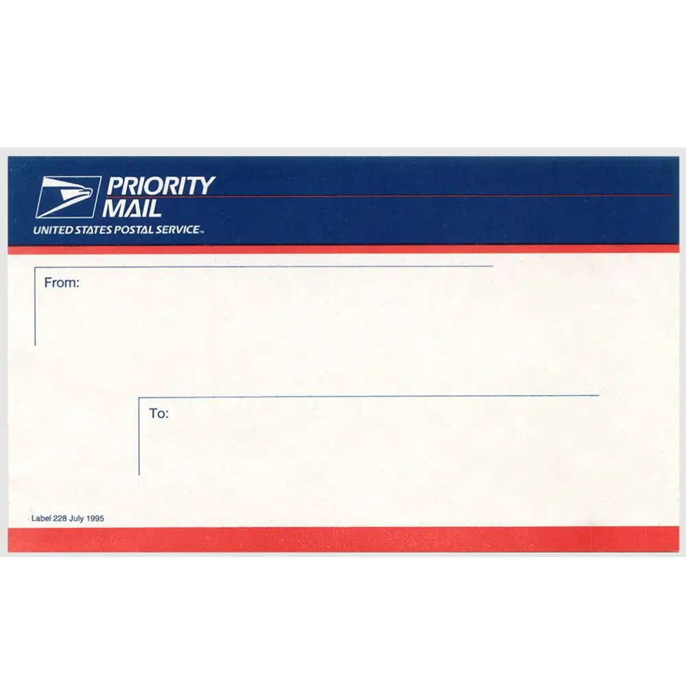 The Evolution Of The USPS Priority Mail Label