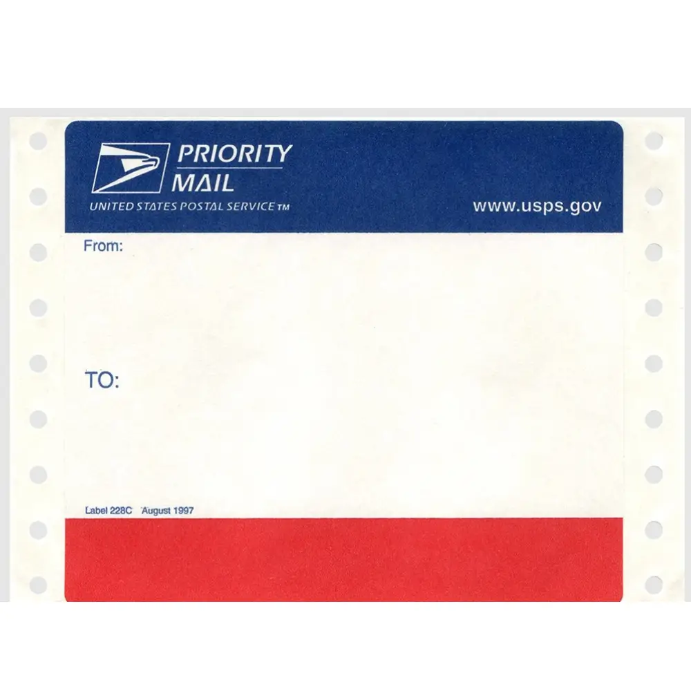 The Evolution Of The USPS Priority Mail Label