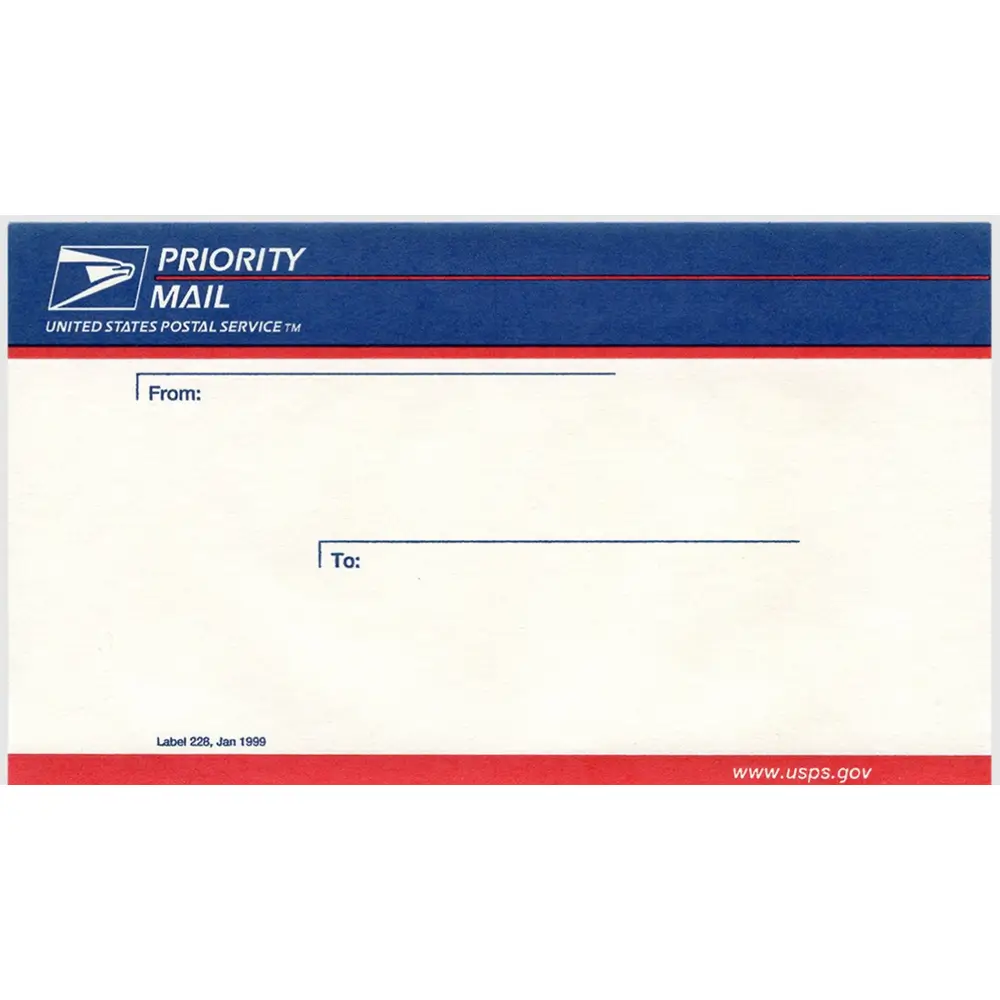 The Evolution Of The USPS Priority Mail Label
