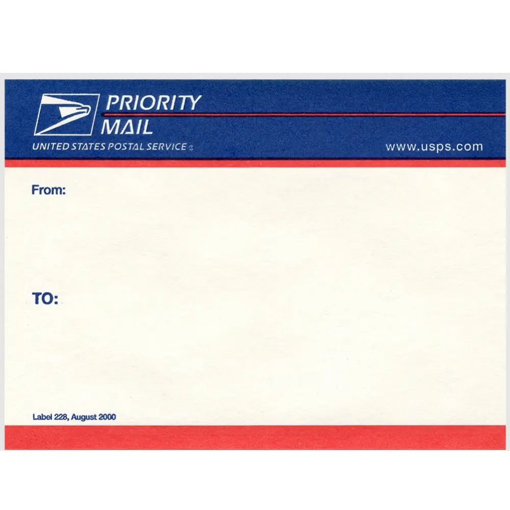 The Evolution Of The USPS Priority Mail Label