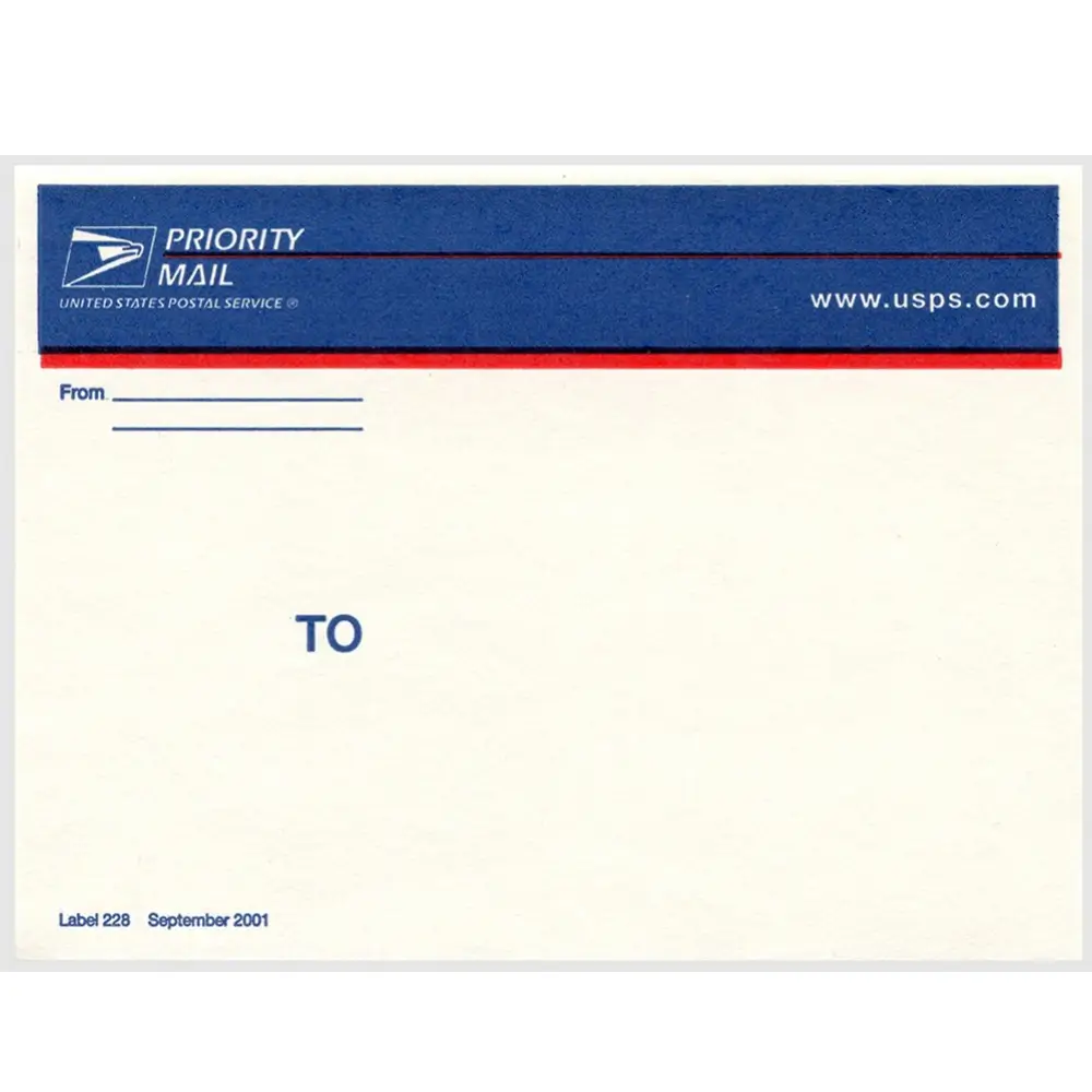 The Evolution Of The USPS Priority Mail Label