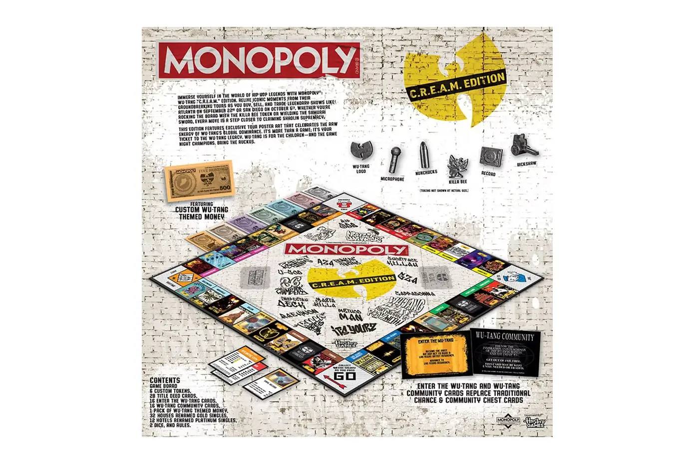 Monopoly: Wu-Tang Clan Edition | Hot Razzberry Monopoly: Wu-Tang Clan Edition