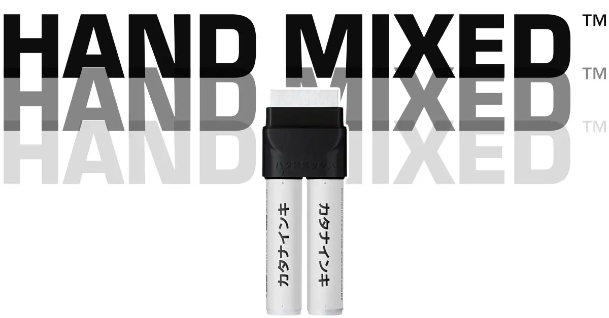 Hand-Mixed 2 Ink Empty Markers In Stock