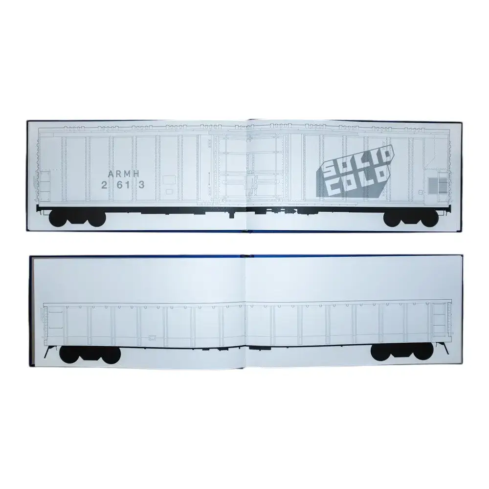 Professionalism Blank Freight Train Sketch Books Are In Stock