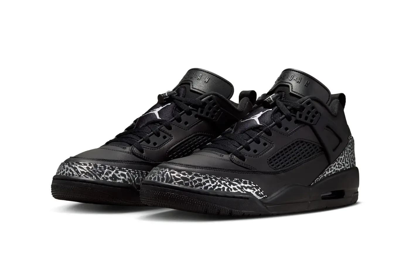 Jordan Brand Spizike Low “Black/Metallic Silver”
