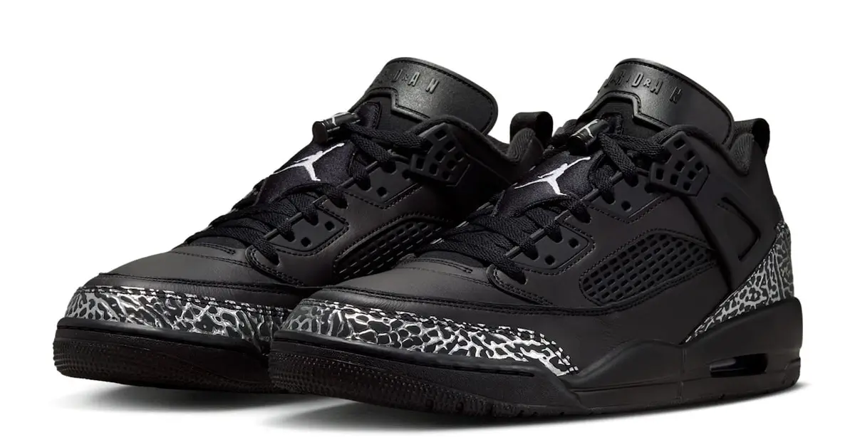 Jordan Brand Spizike Low “Black/Metallic Silver”