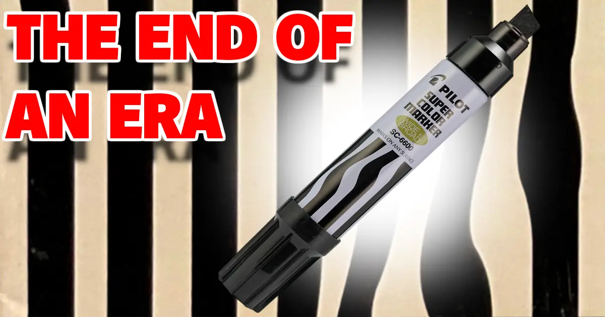 The End of an Era: Why Pilot's Xylene-Based Markers and Refills Are Disappearing